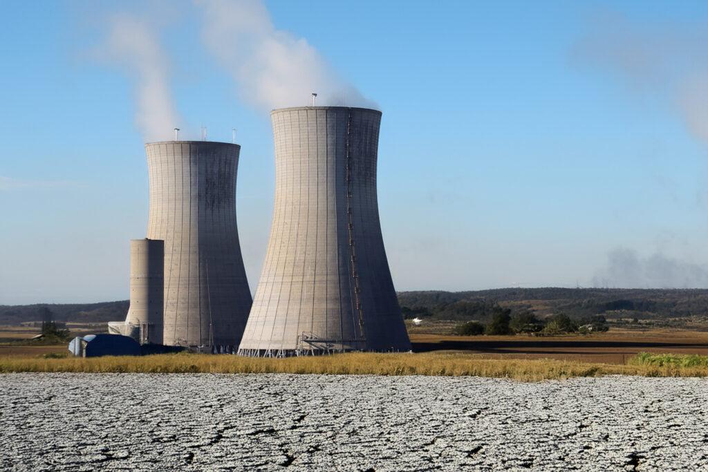 Atommeiler im Hitzestress